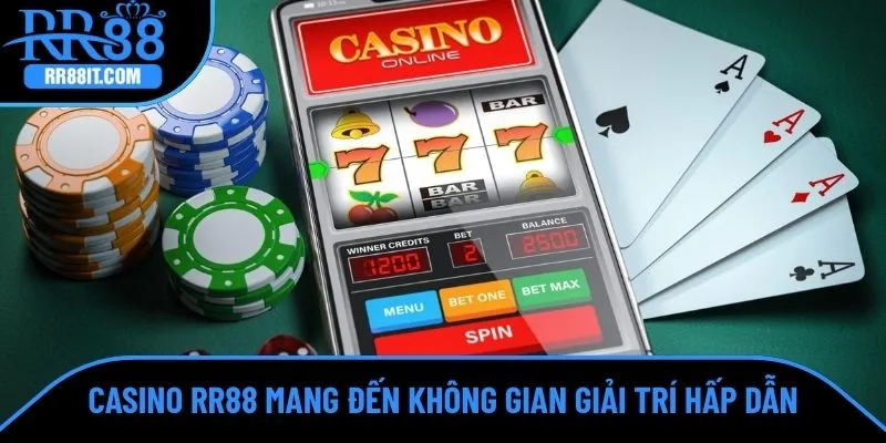 Casino RR88 mang đến không gian giải trí hấp dẫn